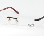 OWP Mod. 8739 822 Matt Burgundy Brille Titan 53-18-140mm Deutschland - $92.06