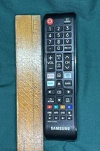 Samsung TV Remote BN59-01315A Black ~5 Years Old-Used Sparingly - $4.00