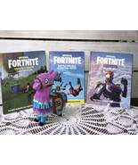 Fortnite Collector Lot 3 Books HC + 7&quot; Llama Plush Licensed Stuffed Animal - $653.05 MXN