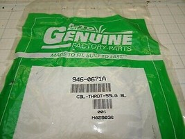 MTD 946-0671A Throttle Cable 55 Factory Sealed OEM NOS - £15.96 GBP