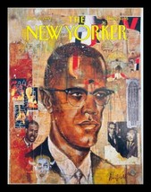 COVER ONLY The New Yorker October 12 1992 Minister Malcolm X by Josh Gosfield - £9.83 GBP