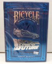 Bicycle Back To The Future Playing Cards Flux Capacitor Great Scott Fun Gift NEW - $19.79