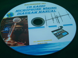 CB RADIO MICROPHONE WIRING DIAGRAM MANUAL ON CD - $10.00