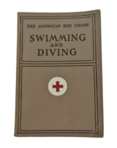 Vtg 1938 American Red Cross Swimming and Diving Instructional Booklet Ep... - £15.97 GBP