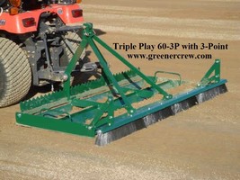 Infield Leveling Groomer Sports Complexes 3-Point 60 Inch - £1,922.70 GBP