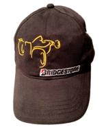 Bridgestone Indy Car Hat Racing Strapback Embroidered Black Grand Prix T... - £14.41 GBP