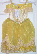 Disney Belle Dress Costume Princess Fancy Theme Park Size XXS 2/3 New - $69.95