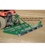 Ballparks Infield Groomer Leveler 3-Point 60 Inch Tow Behind - $2,440.00