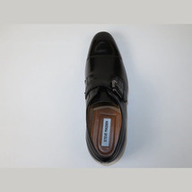 Men's Shoes Steve Madden Soft Leather upper Buckle Strap Covet Black image 7