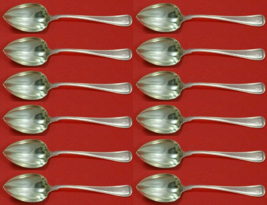 Old French by Gorham Sterling Silver Grapefruit Spoon Custom Set 12 pcs Fluted - $949.41