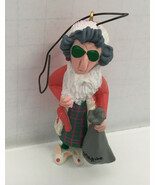 Keepsake hallmark shoebox greetings vintage Maxine old lady santa ornament - $27.16 CAD