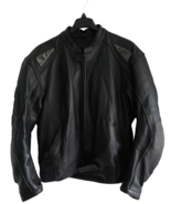 Chase American Leather motorcycle jacket size 52 Back elbow shoulder armor - $180.34 CAD