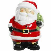Jovial St. Nick 7.5 Inch Santa Holiday Cookie Jar - £31.93 GBP
