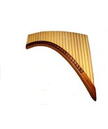 Professional Handmade Pan Flute, Left Hand Instrument Pan Pipe Bamboo Peru - £225.53 GBP