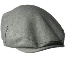 Henschel Men&#39;s Wool Melton Blend Ivy Hat with Satin Lining, Size M - £14.38 GBP