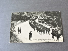 Yanks going into action, France -World War I, 1918 Postcard.   - £19.46 GBP