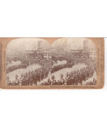 1898 Antique Stereoview-1st NY Volunteers at SF Manila-Keystone View Co-... - $12.19