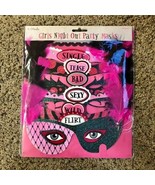 Amscan Girls Night Out 6 Masks NEW - $8.00