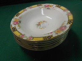 Great Collection 6 KNOWLES Fine China BERRY BOWLS 5.5&quot; - $24.34