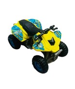 Maisto Racing Team Pullback Quad Blue &amp; Yellow #15 Vonham - £4.96 GBP