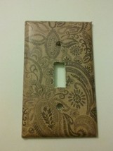 Paisley Light SwitchPlate Cover, home decor, wall decor, outlet, lighting,  - $10.49