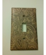Paisley Light SwitchPlate Cover, home decor, wall decor, outlet, lighting,  - £8.25 GBP
