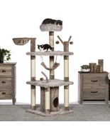 Kitty Power-Paw Siberian Mountain Cat Tower Hammock Daybed Hideaway Scra... - $2,153.97 MXN