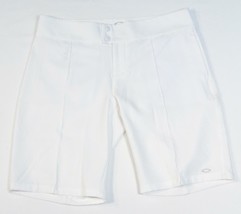 Oakley Palm Shorts White Casual Stretch Shorts Woman&#39;s Size 14 NEW - $40.83