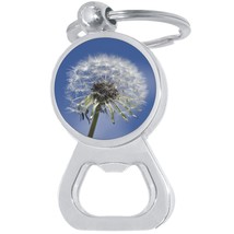 Dandelion Flower Seeds Bottle Opener Keychain - Metal Beer Bar Tool Key ... - £8.05 GBP