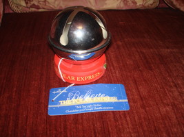 Hallmark Polar Express Tea Light Candle Holder Bell Shaped New w/ Tag Nwt 2004 - £10.35 GBP