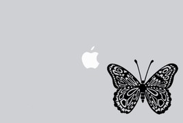 Butterfly Vinyl Sticker Laptop Car Decal Window - £3.85 GBP