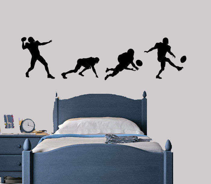 Primary image for Football Players Vinyl Wall Art Decals