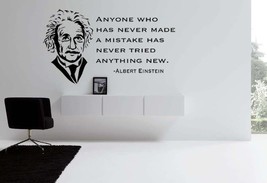 Albert Einstein Vinyl Wall Decal Quote - £12.30 GBP+