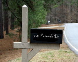 Vinyl Mailbox Address Decal House Sticker DIY - £11.22 GBP