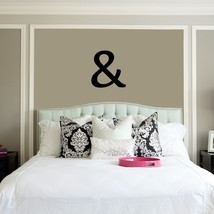 Ampersand Vinyl Wall Decal Home Decor Quote Art - £11.99 GBP