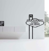 Las Vegas Welcome Sign Vinyl Decal Wall Art - $17.64+