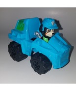 PAW Patrol Rex Figure + Vehicle Replacement Dino Rescue HQ Exclusive Whe... - £20.20 GBP