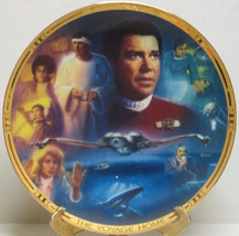 Star Trek IV: The Voyage Home Movie Ceramic Plate 1995 with COA and BOX - £19.29 GBP