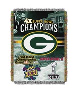 NFL Green Bay Packers Commemorative Series 4x Champs Tapestry - €38,56 EUR
