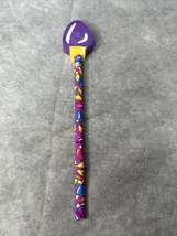 Vintage Lisa Frank Christmas Pencil W/ Jumbo Eraser Christmas Light  Nev... - $9.00