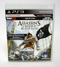 Assassin&#39;s Creed IV: Black Flag Authentic Sony PlayStation 3 PS3 Game 2013 - £4.68 GBP