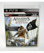 Assassin&#39;s Creed IV: Black Flag Authentic Sony PlayStation 3 PS3 Game 2013 - $8.07 CAD