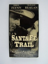 Santa Fe Trail VHS Errol Flynn, Ronald Reagan, Olivia De Haviland - £7.94 GBP