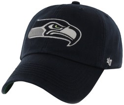 NEW! NFL Seattle Seahawks &#39;47 Franchise Fitted Hat, Navy, Small! - £10.19 GBP