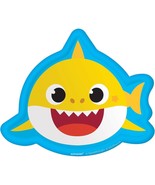 Nickelodeon Baby Shark Shaped Lunch Plates Birthday Party Supplies 8 Ct New - $113.09 MXN