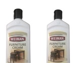 2x Weiman Furniture Cream w/Lemon Oil 8 oz Clean Protect Wood UVX-15 Sun... - £55.37 GBP