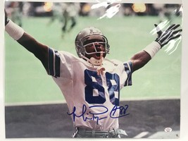 Michael Irvin Signed Autographed Glossy 11x14 Photo (PAAS COA) - Dallas Cowboys - £120.26 GBP