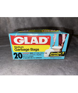 Glad Twist Tie Trash Garbage Bags 8 Gallons 3 Ply - Open Box of 11/20 - ... - $16.82