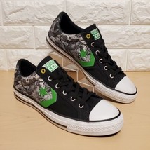 Converse Cons Graphic Print Mens Size 8.5 / Wmns 10.5 Black Green White ... - £62.91 GBP