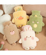 Cute Cartoon Plush Hot Water Bag 1000ml Warm PVC Bottle for Winter Pain ... - $748.67 MXN